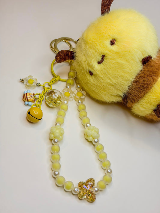 Sunny Bee Charm ✨ – Porte-clés & Bijou de sac 🌻🍯🐝💛 BloomLov