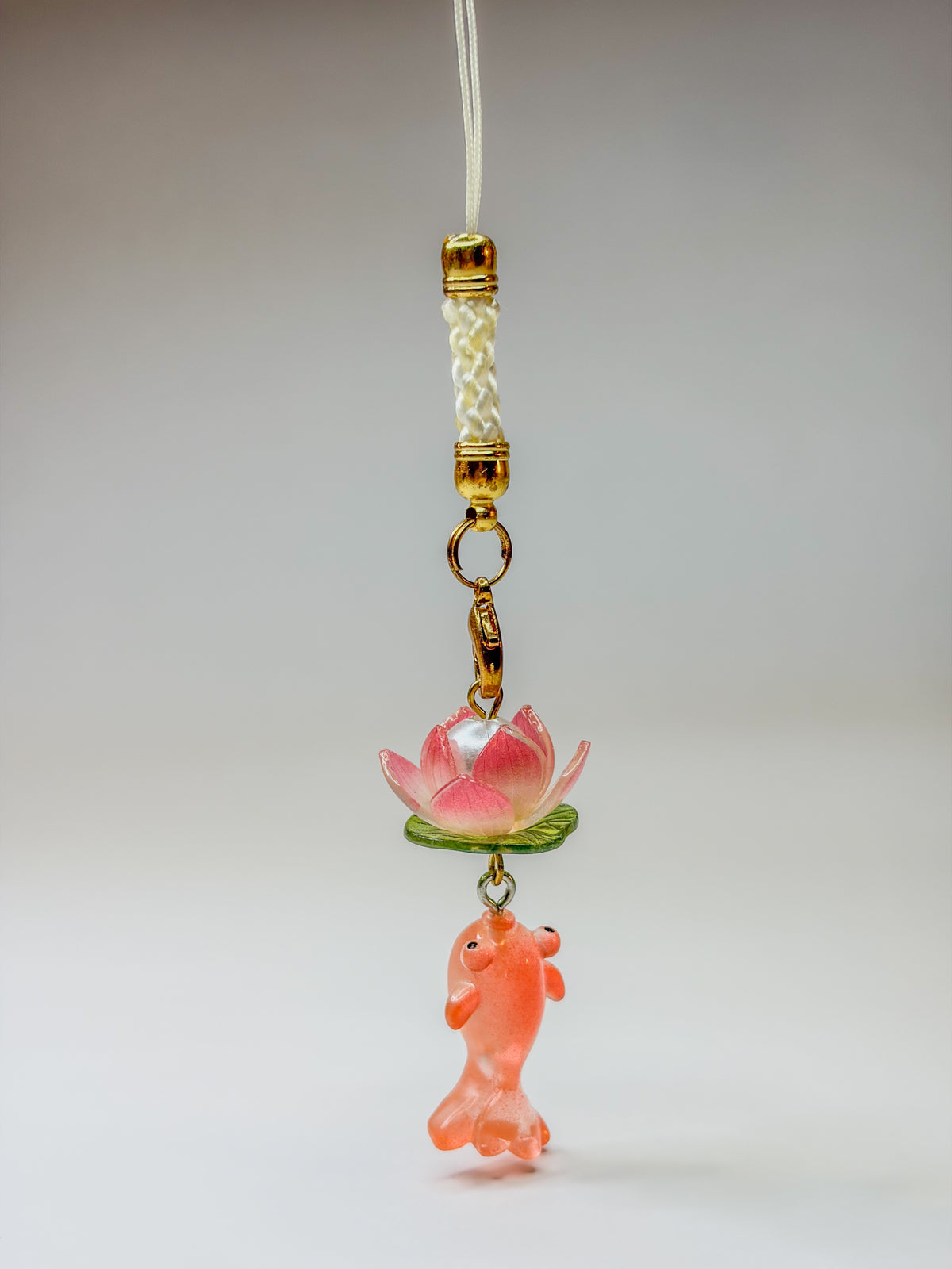 Lucky Lotus Fish 🪷 - Phone Charm BloomLov