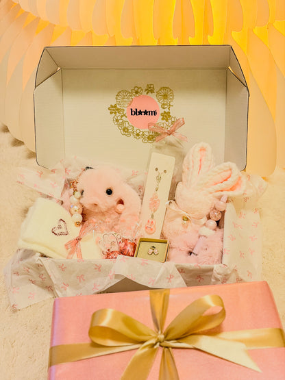 Pink Bunny Cozy Box – Coffret Cadeau BloomLov