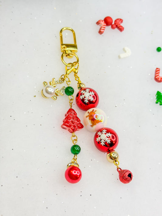 Dream of Christmas Charm ✩₊˚.⋆☾⋆⁺₊✧ - Porte clés & Keychain BloomLov