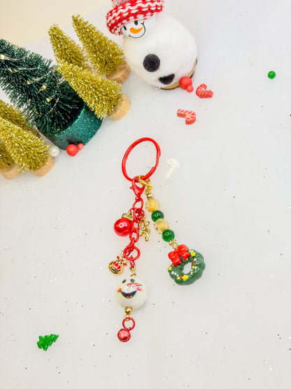 Christmas Crown Charm ⋆꙳❅‧*₊⋆☃︎ ‧*❆ ₊⋆ – Porte-clés & Keychain BloomLov