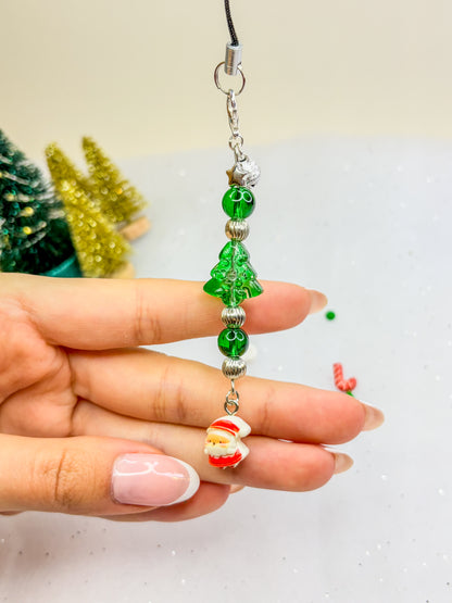 Santa Charm 🎅🏻⋆꙳•̩̩͙❅*̩̩͙‧͙ ‧͙*̩̩͙❆  – Phone Charm BloomLov