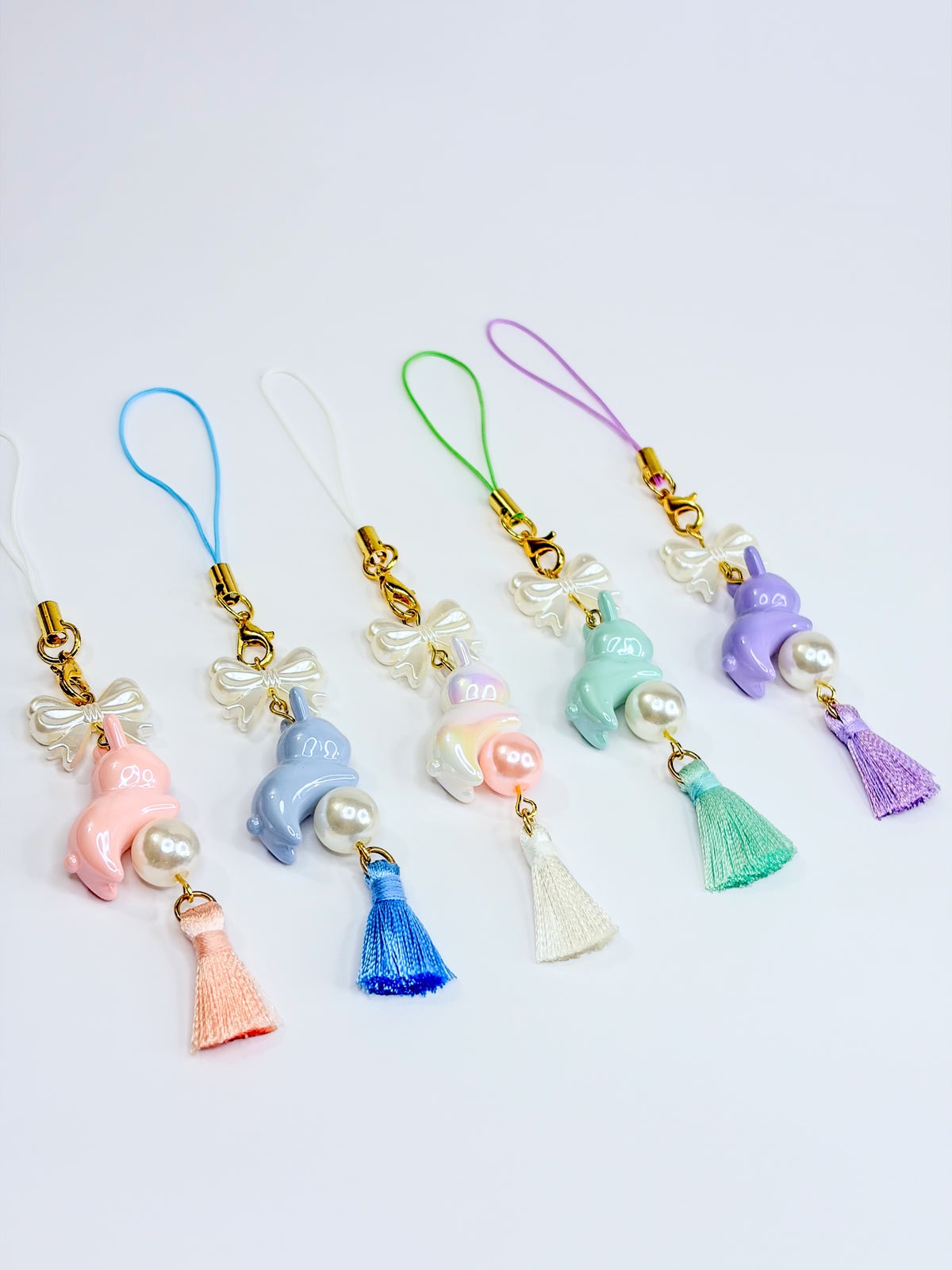 Lucky Bunny 🐰🌸 - Phone Charm BloomLov