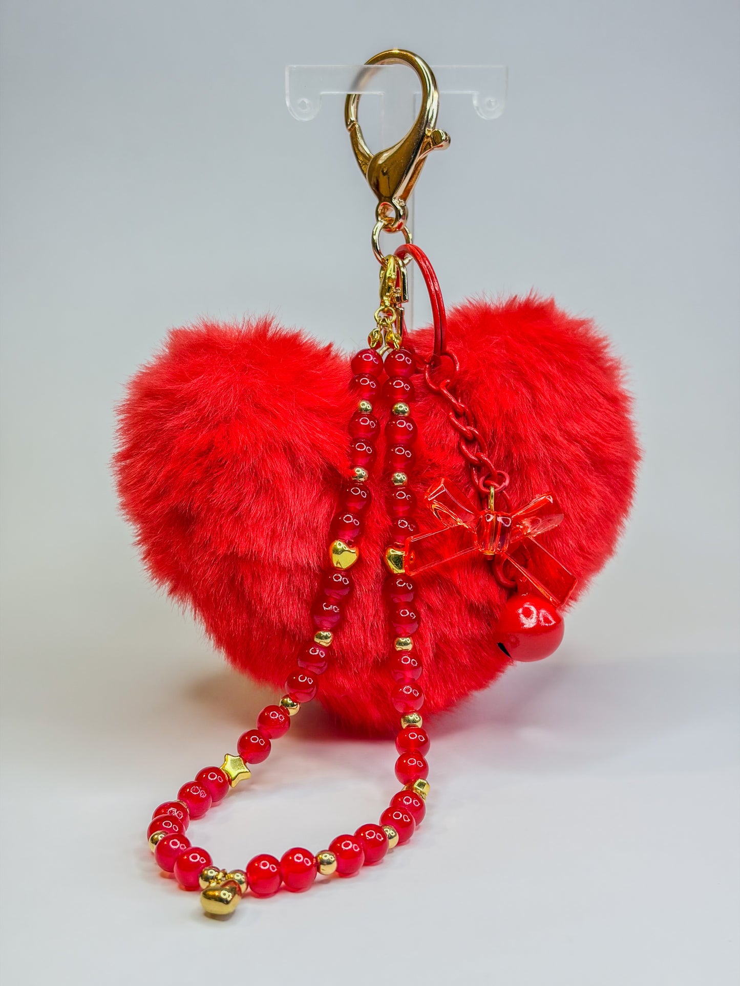 True Love Heart (˶ᵔ ᵕ ᵔ˶) ‹𝟹 - Keychain - Bag Charm