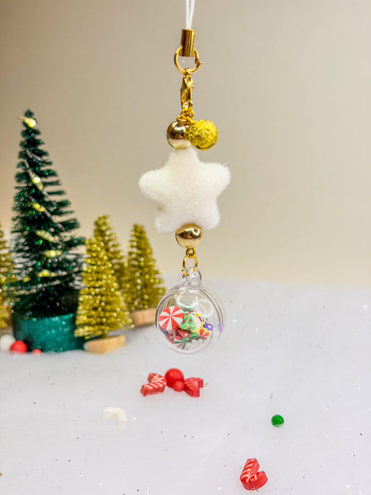 Christmas Bauble Charm ⋆꙳•̩̩͙❅*̩̩͙‧͙ ‧͙*̩̩͙❆ ͙͛ ˚₊⋆ – Phone Charm BloomLov