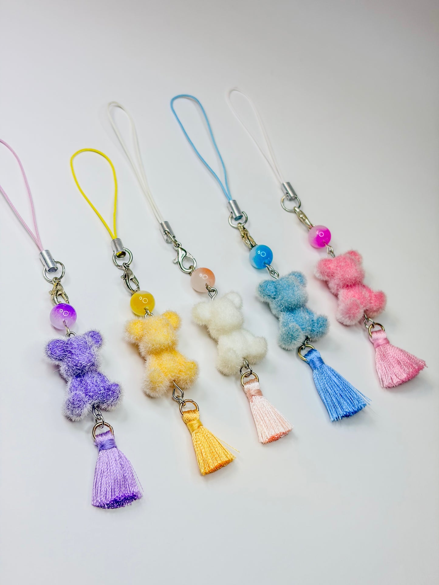 Fluffy Bear 🧸 - Phone Charm BloomLov