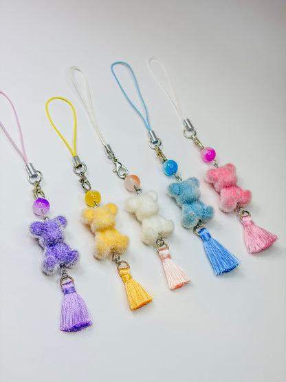 Fluffy Bear 🧸 - Phone Charm BloomLov