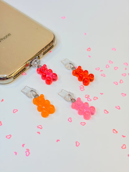 Gummy Bear ⋆｡‧˚ʚ🍭🧸ɞ˚‧｡⋆ - Mystery Pocket - Bloom Plugs - Bouchon anti-poussières BloomLov