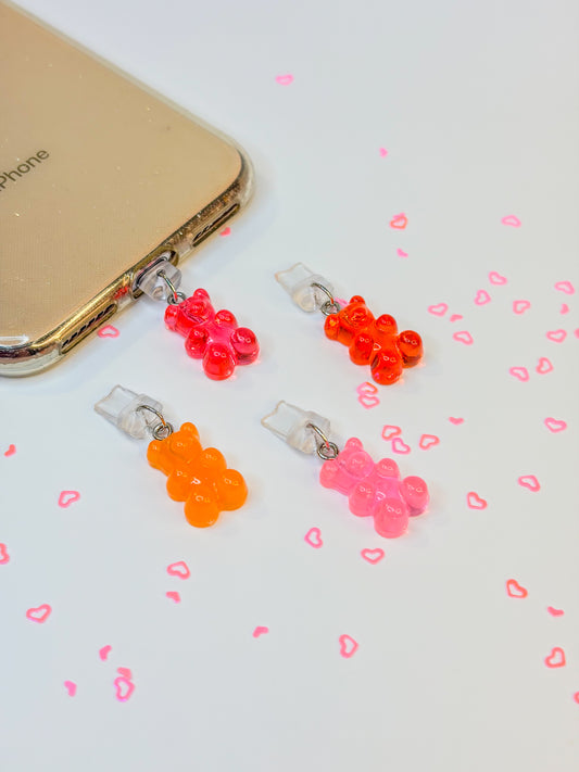 Gummy Bear ⋆｡‧˚ʚ🍭🧸ɞ˚‧｡⋆ - Mystery Pocket - Bloom Plugs - Bouchon anti-poussières BloomLov