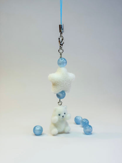 Polar Bear ฅ՞•ﻌ•՞ฅ - Phone Charm BloomLov