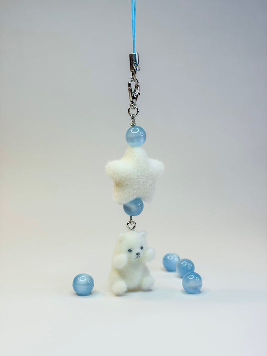 Polar Bear ฅ՞•ﻌ•՞ฅ - Phone Charm BloomLov