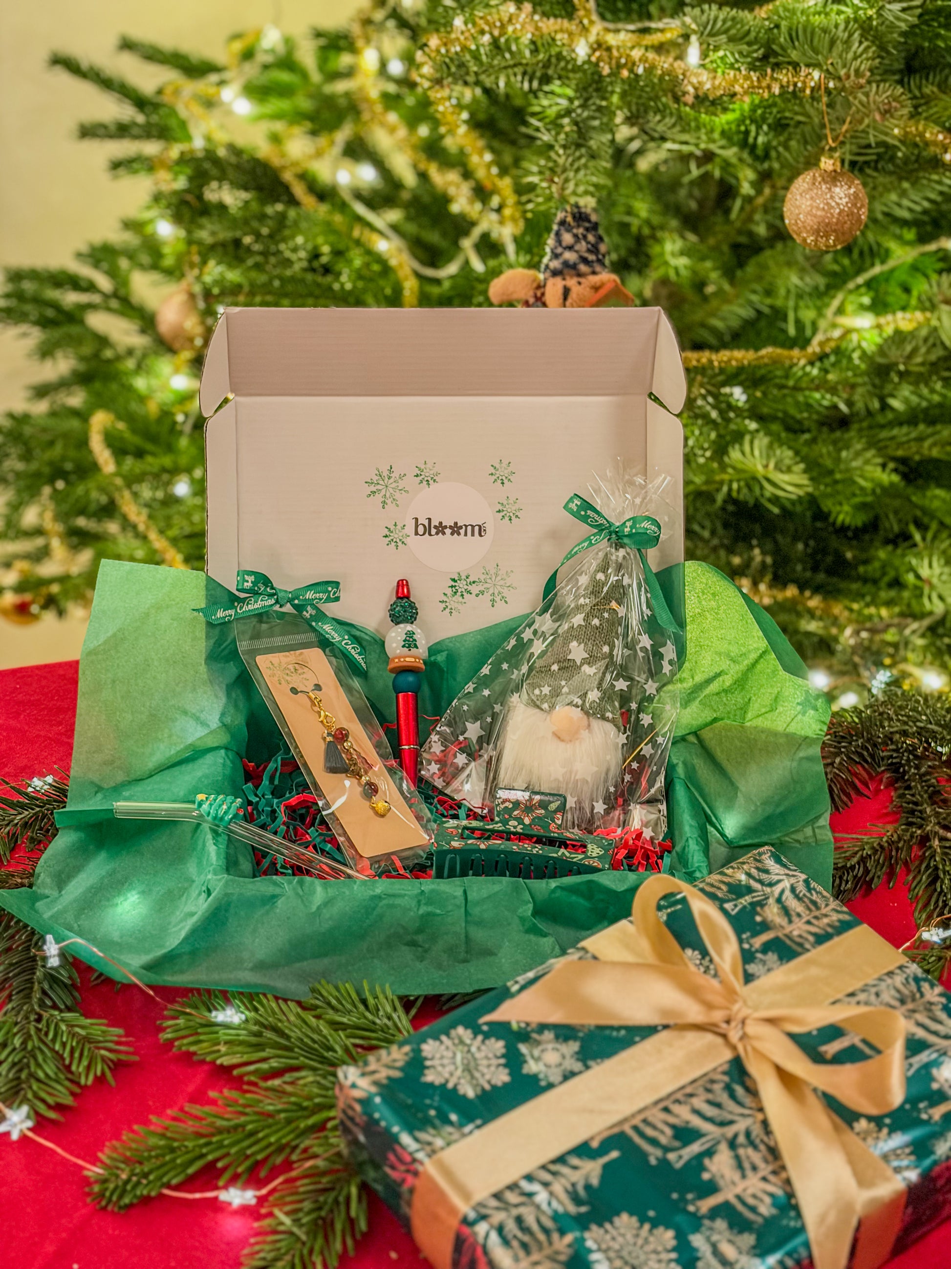 Christmas Magic Box ⋆𐙚❅*°⋆❆.ೃ࿔*: – Green Edition BloomLov