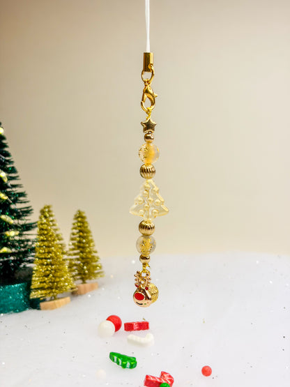 Golden Reindeer Charm 𖠰𐂂𖣂𖢔 – Phone Charm BloomLov