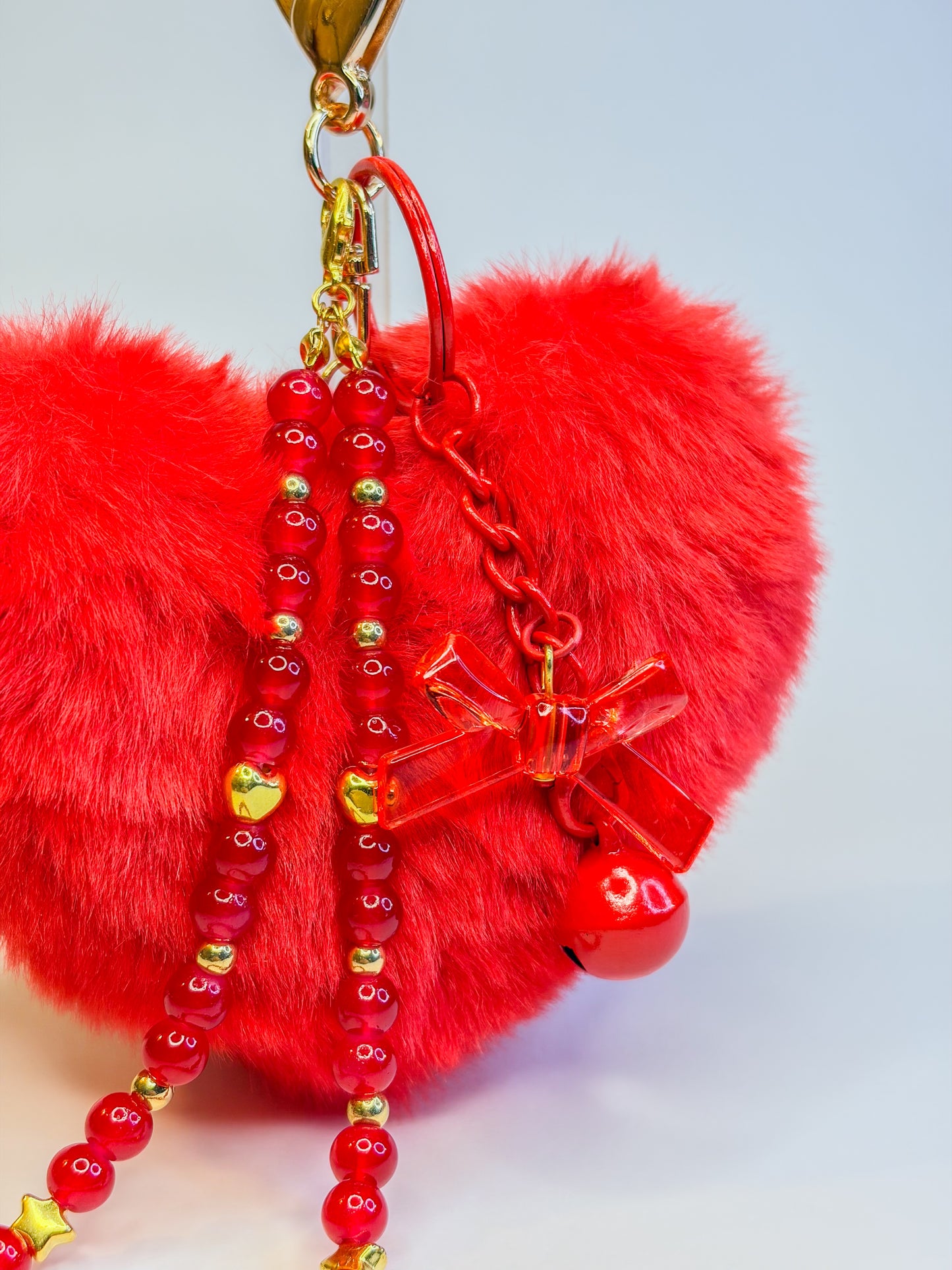 True Love Heart (˶ᵔ ᵕ ᵔ˶) ‹𝟹 - Keychain - Bag Charm