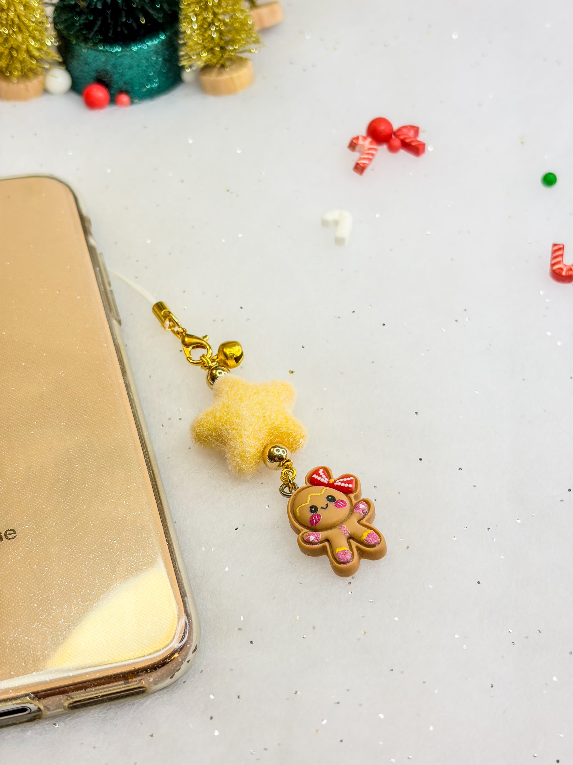 Ginger Girl Charm ⋆꙳•̩̩͙❅*̩̩͙‧͙ ‧͙*̩̩͙❆ ͙͛ ˚₊⋆ – Phone Charm BloomLov