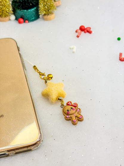 Ginger Girl Charm ⋆꙳•̩̩͙❅*̩̩͙‧͙ ‧͙*̩̩͙❆ ͙͛ ˚₊⋆ – Phone Charm BloomLov