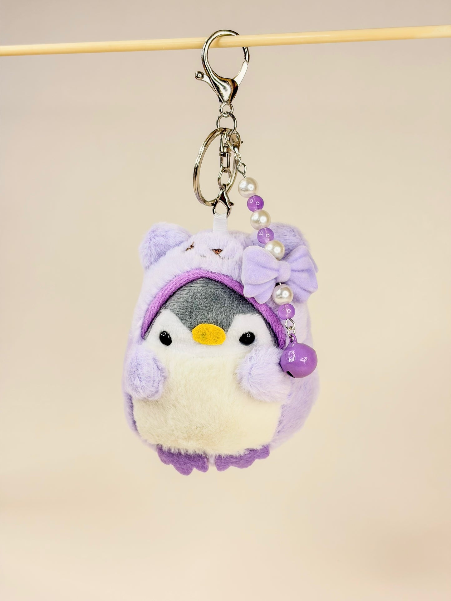 Penguin Bear Charm ૮(•͈⌔•͈)ა - Keychain - Bag Charm BloomLov