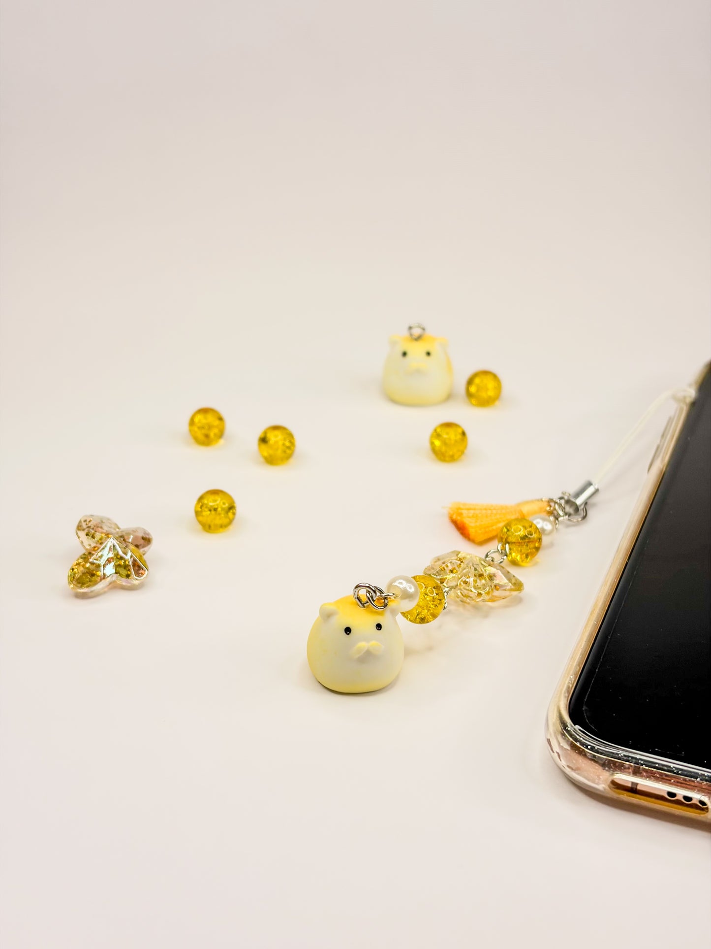 Sweet Hamster ₍ᐢ·͈༝·͈ᐢ₎ ♡ - Phone Charm BloomLov