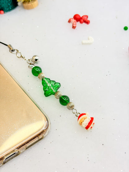 Santa Charm 🎅🏻⋆꙳•̩̩͙❅*̩̩͙‧͙ ‧͙*̩̩͙❆  – Phone Charm BloomLov