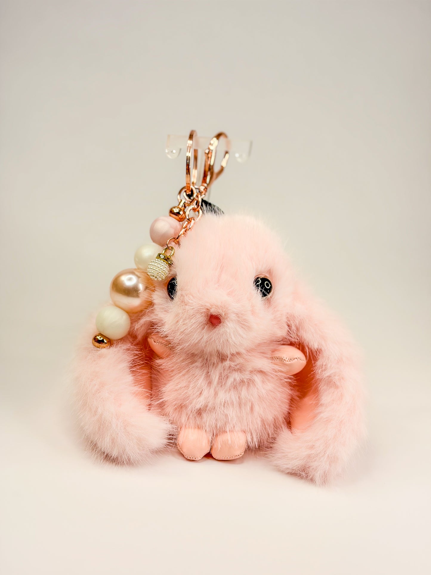 Pink Bunny ˙˚ ᕱ⑅ᕱ ɞ˚˙ - Keychain - Bag Charm BloomLov