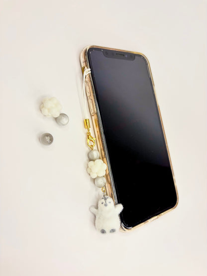 Snow Penguin Charm (•ө•)♡ - Phone Charm BloomLov