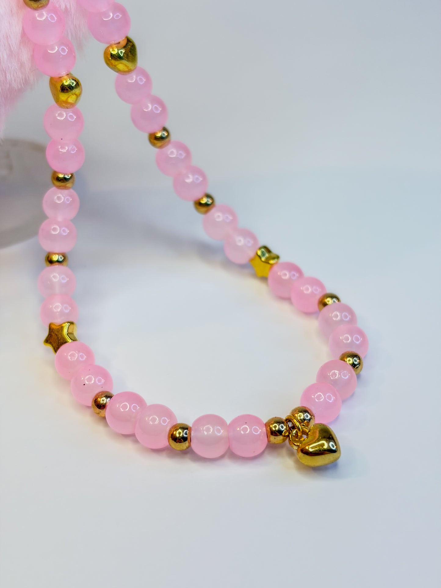 Blush Love Heart (❀❛ ֊ ❛„)♡ - Keychain - Bag Charm