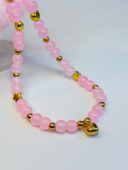 Blush Love Heart (❀❛ ֊ ❛„)♡ - Keychain - Bag Charm