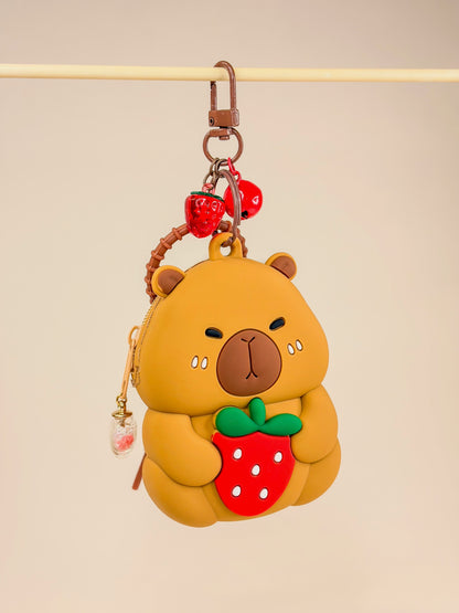 Capy Pocket Charm (´㉨`) ♡ – Keychain - Bag Charm BloomLov