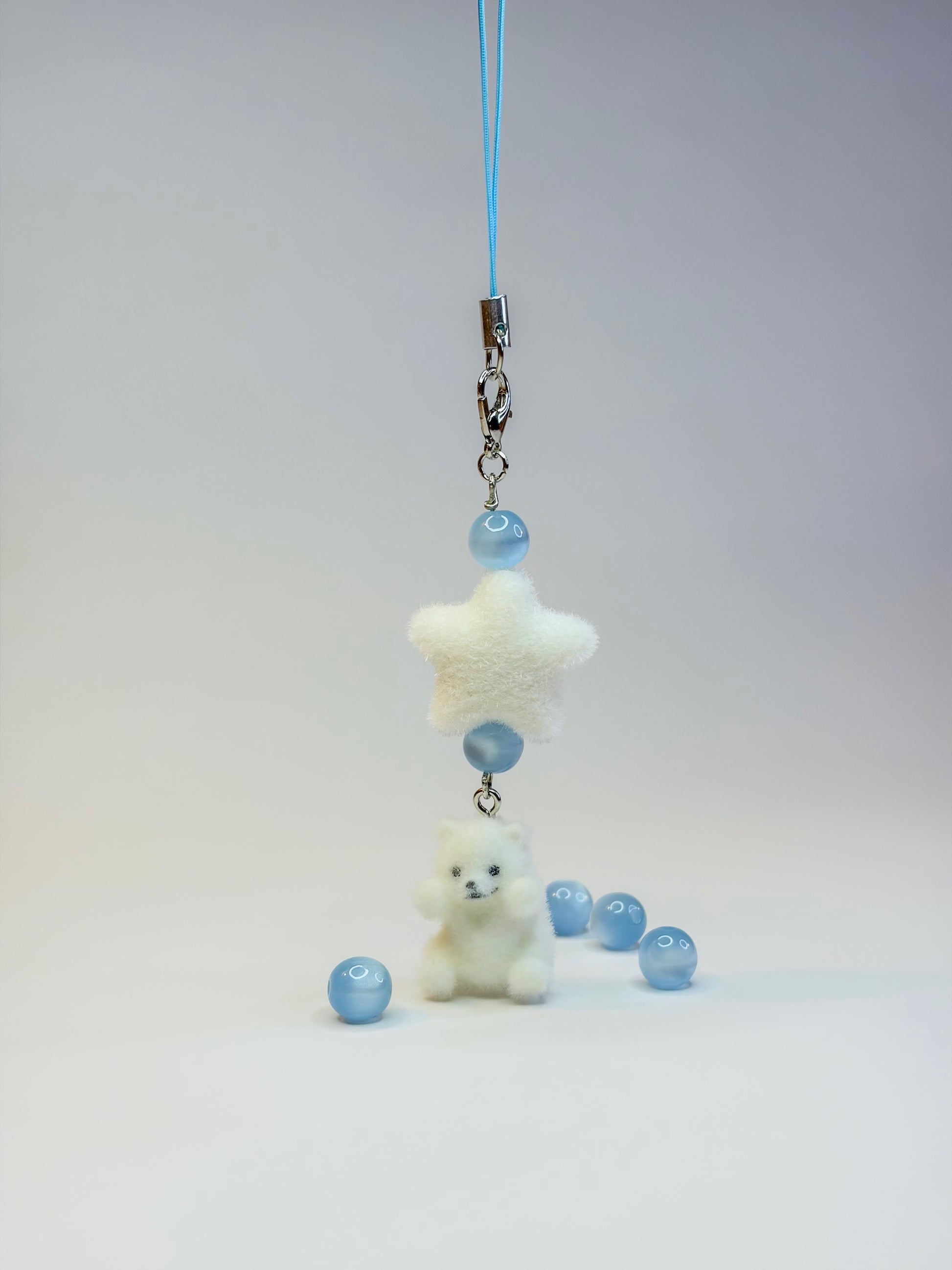Polar Bear ฅ՞•ﻌ•՞ฅ - Phone Charm BloomLov