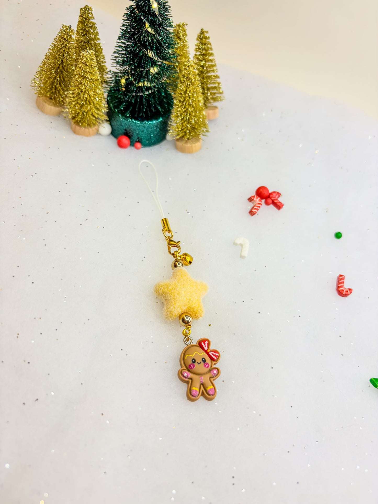 Ginger Girl Charm ⋆꙳•̩̩͙❅*̩̩͙‧͙ ‧͙*̩̩͙❆ ͙͛ ˚₊⋆ – Phone Charm BloomLov