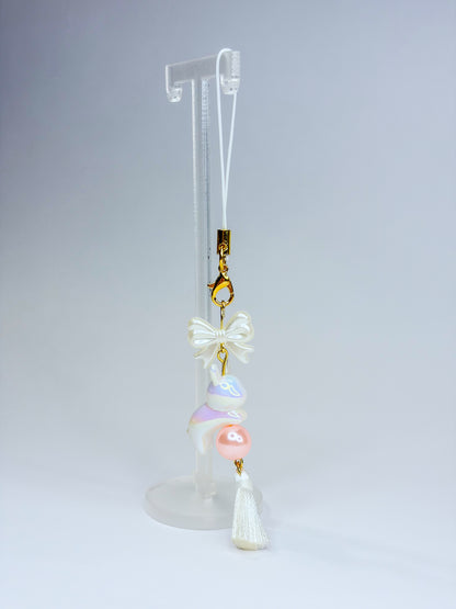 White Bunny ₍ᐢ. .ᐢ₎ ᢉ𐭩 - Phone Charm BloomLov