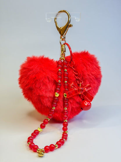 True Love Heart (˶ᵔ ᵕ ᵔ˶) ‹𝟹 - Keychain - Bag Charm