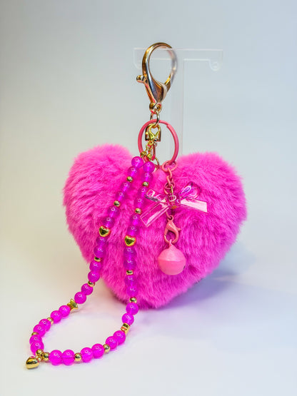 Dulce corazón de amor (˶˘ ³˘)♡ - Llavero - Dije para bolso