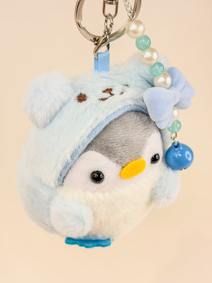 Penguin Bear Charm ૮(•͈⌔•͈)ა - Keychain - Bag Charm BloomLov