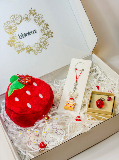 Strawberry Sweet Box – Coffret Cadeau 🍓🍰 BloomLov