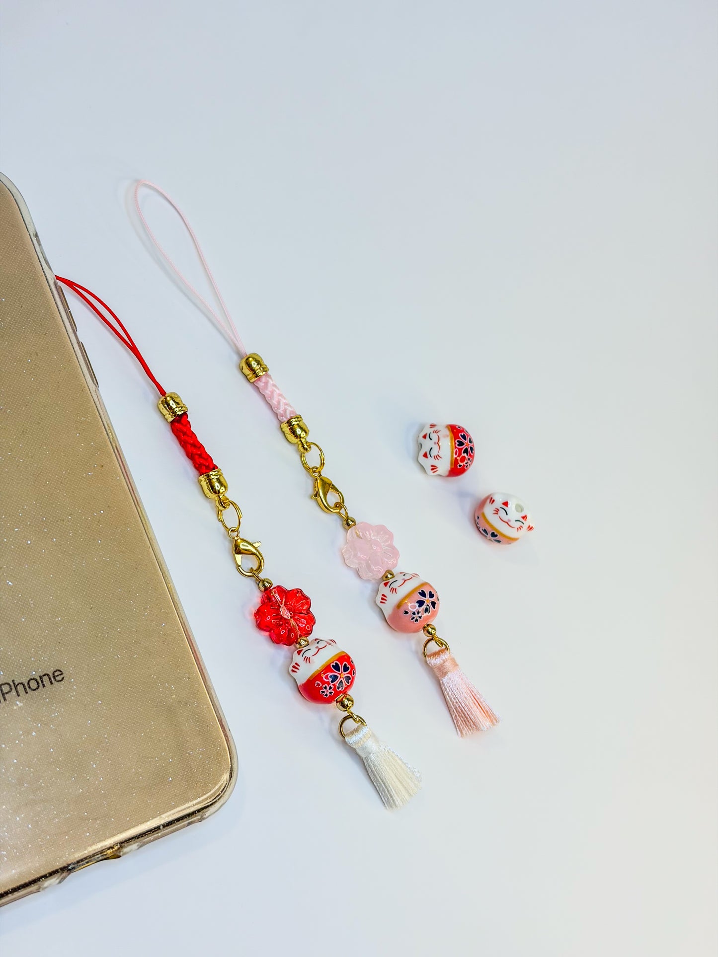 Lucky Cat ^._.^ฅ - Phone Charm BloomLov