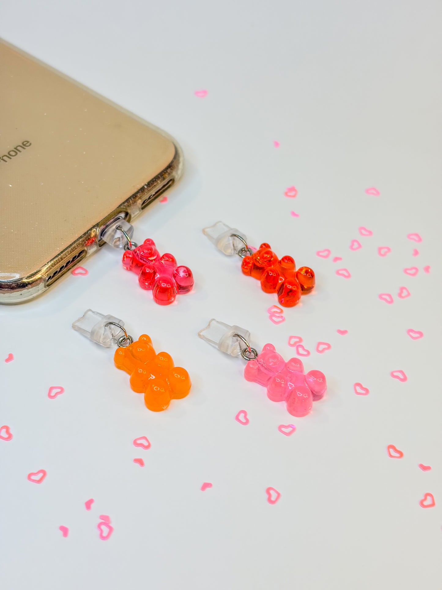 Gummy Bear ⋆｡‧˚ʚ🍭🧸ɞ˚‧｡⋆ - Mystery Pocket - Bloom Plugs - Bouchon anti-poussières BloomLov
