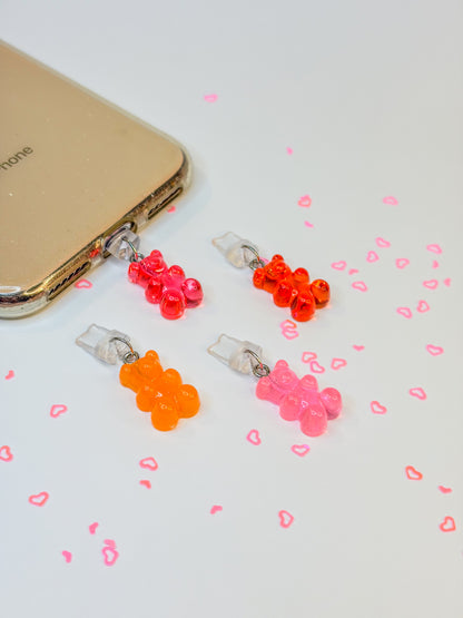 Gummy Bear ⋆｡‧˚ʚ🍭🧸ɞ˚‧｡⋆ - Mystery Pocket - Bloom Plugs - Bouchon anti-poussières BloomLov