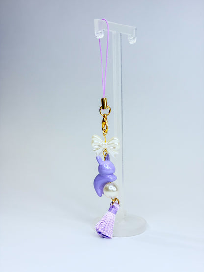 Lucky Bunny 🐰🌸 - Phone Charm BloomLov