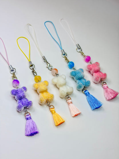 Fluffy Bear 🧸 - Phone Charm BloomLov