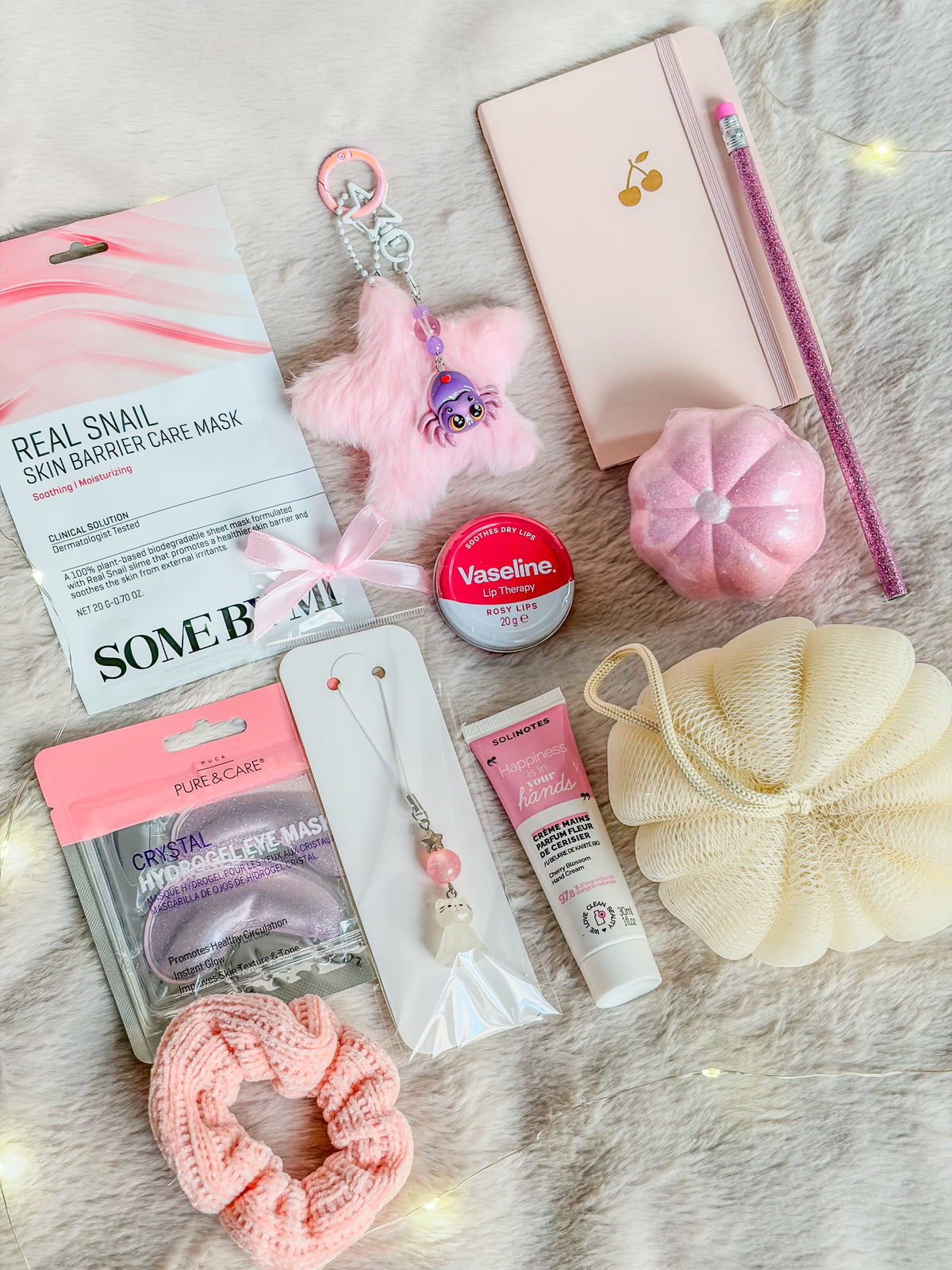 Coffret cadeau Halloween rose - Automne, cocooning, bien-être & spooky cute 👻🎃 - Coffret cadeau BloomLov