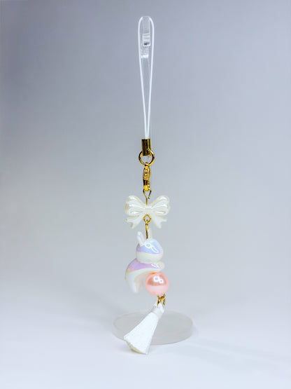 White Bunny ₍ᐢ. .ᐢ₎ ᢉ𐭩 - Phone Charm BloomLov