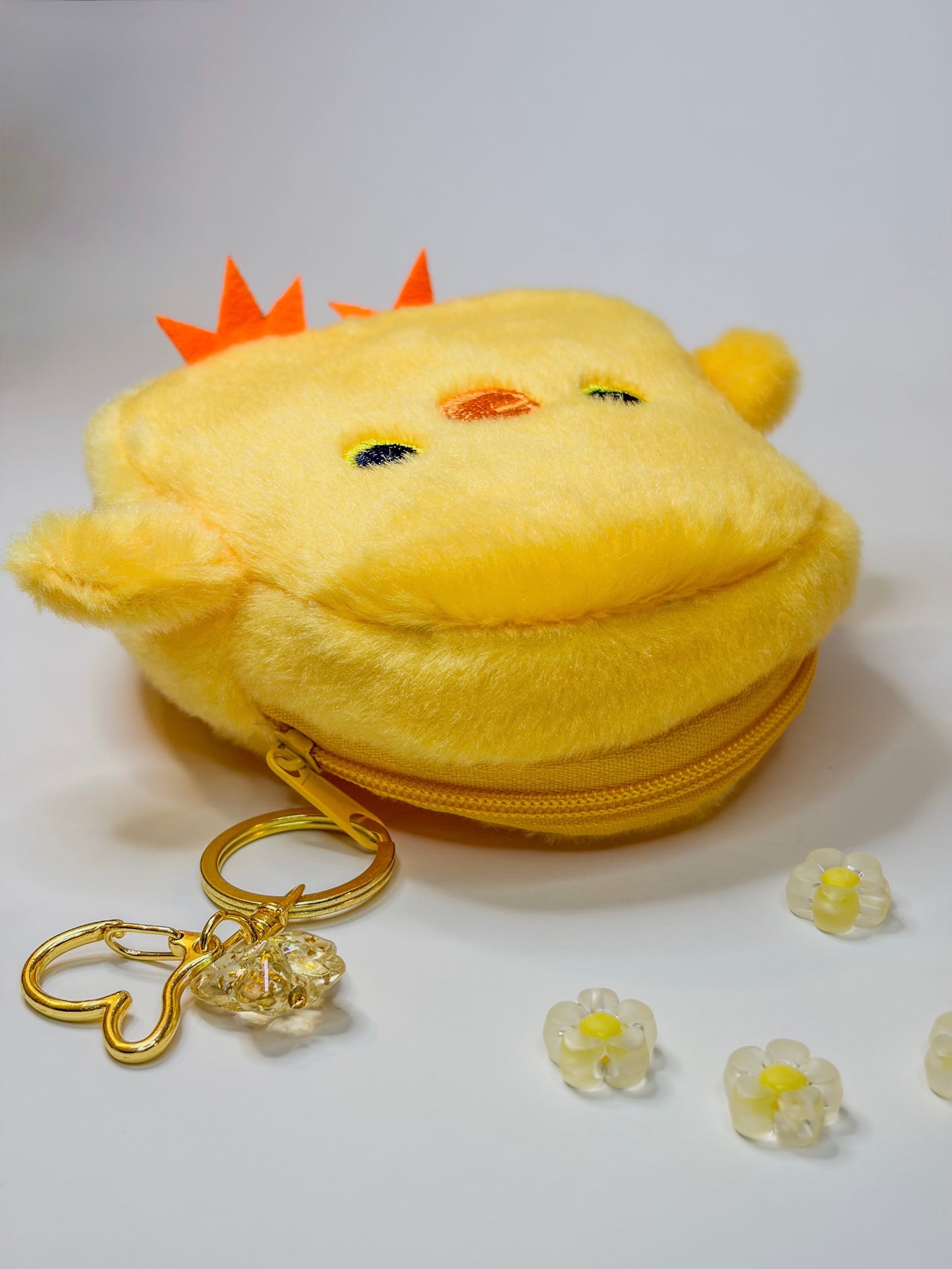 Little Chick Pocket 🐥 - Porte-Monnaie Peluche Poussin – Keychain - Bag Charm BloomLov