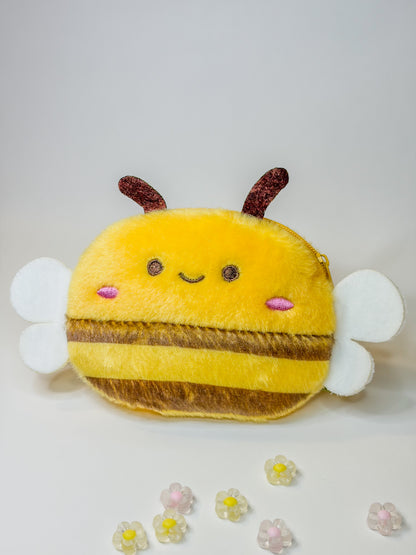 Little Bee Pocket ⋆˚🐝˖° - Porte-Monnaie Peluche Poussin – Keychain - Bag Charm BloomLov