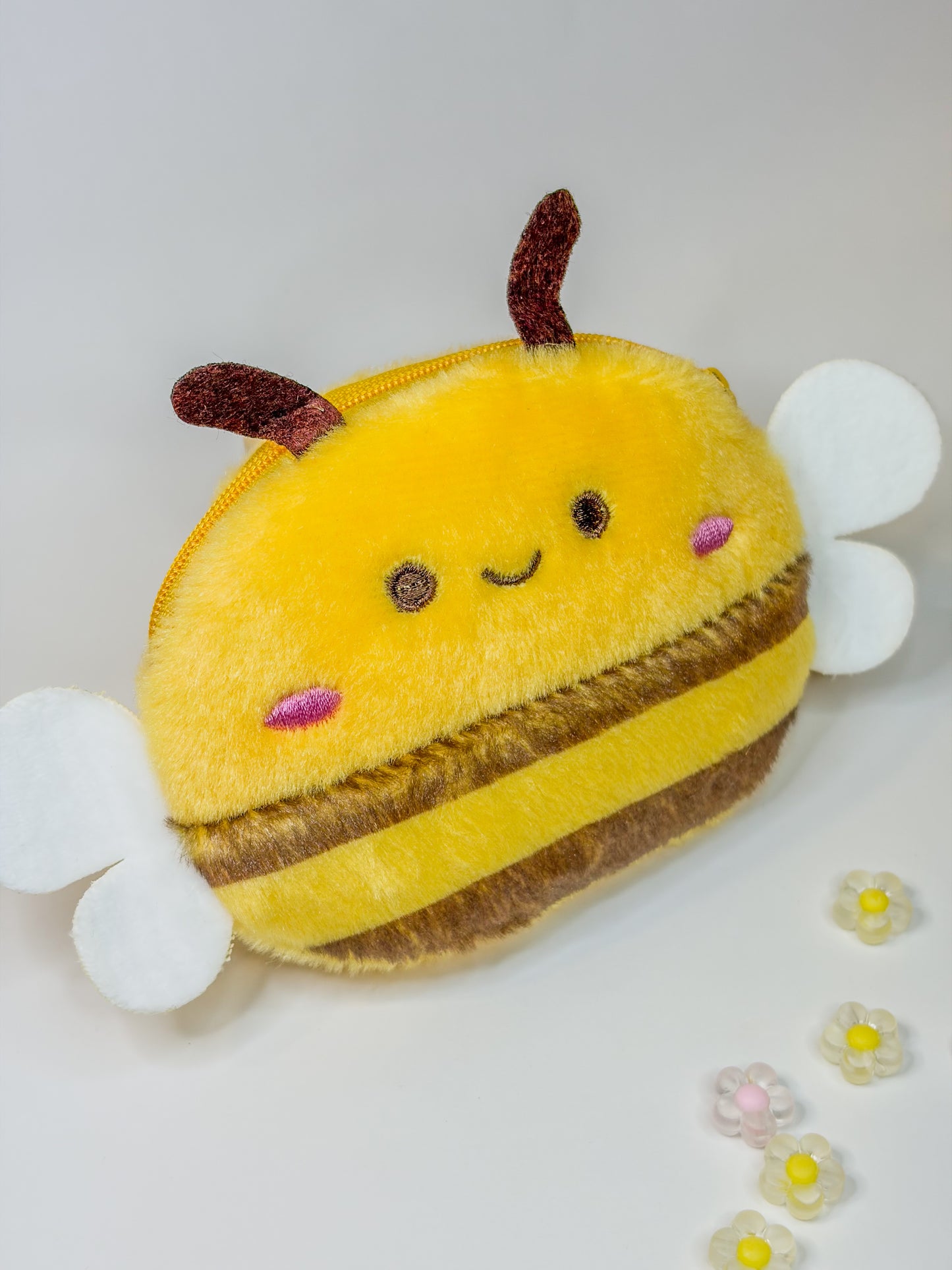 Little Bee Pocket ⋆˚🐝˖° - Porte-Monnaie Peluche Poussin – Keychain - Bag Charm BloomLov