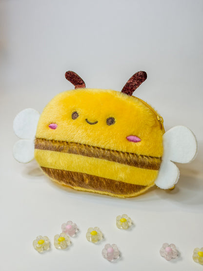 Little Bee Pocket ⋆˚🐝˖° - Porte-Monnaie Peluche Poussin – Keychain - Bag Charm BloomLov