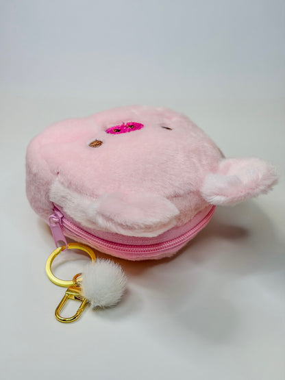 Little Pig Pocket 🐷 - Porte-Monnaie Peluche - Bag Charm - Keychain BloomLov