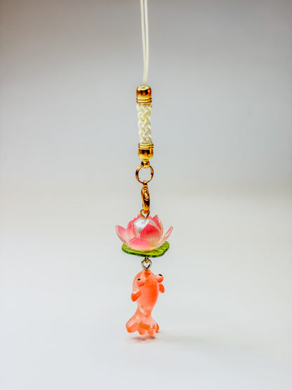 Lucky Lotus Fish 🪷 - Phone Charm BloomLov
