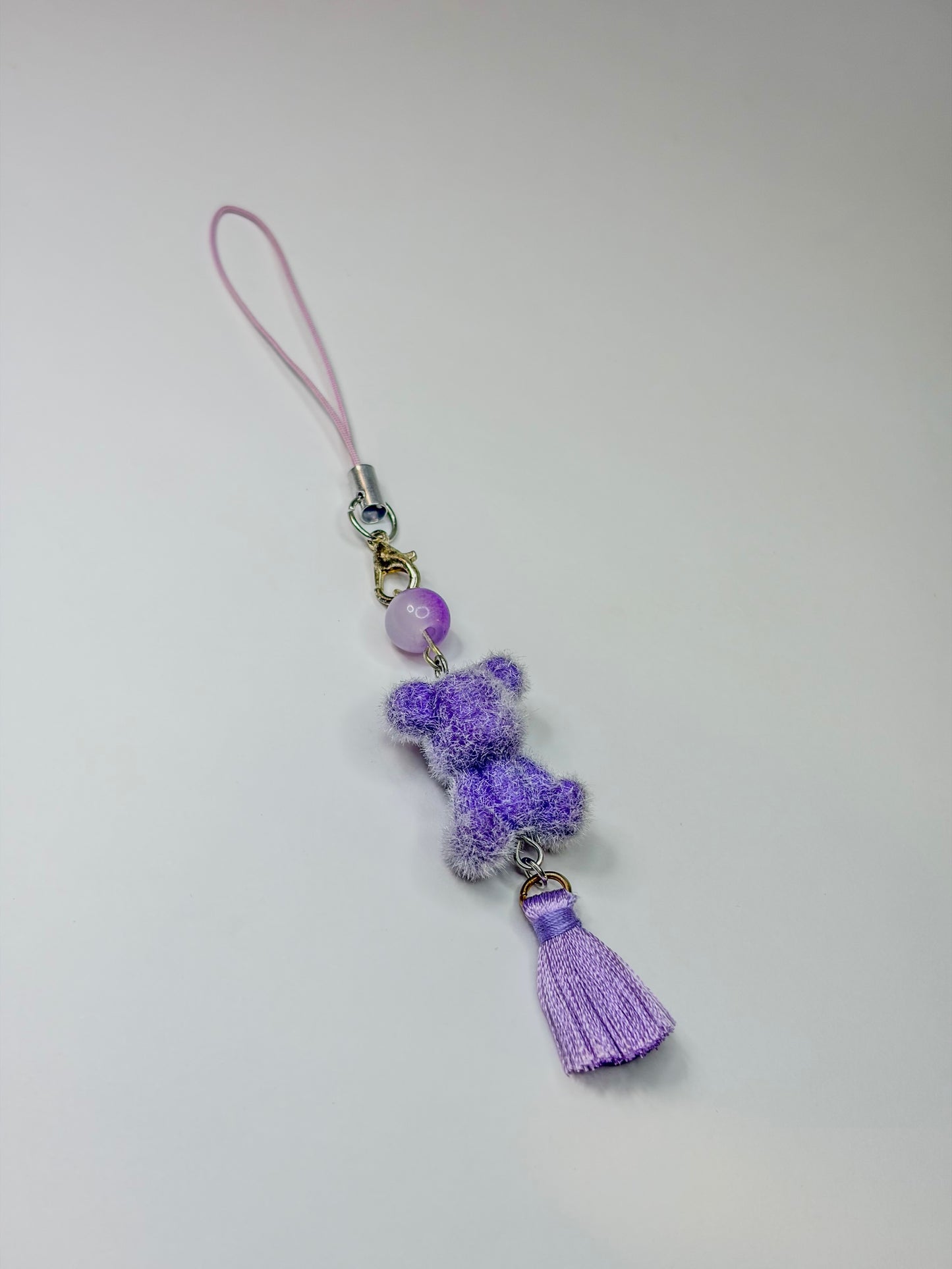 Fluffy Bear 🧸 - Phone Charm BloomLov