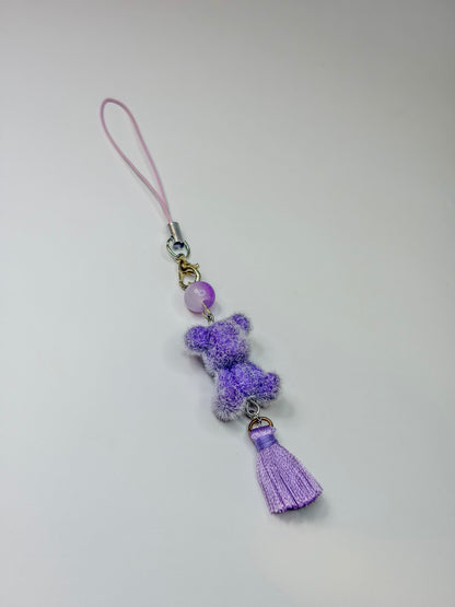 Fluffy Bear 🧸 - Phone Charm BloomLov